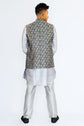 Geometric Whirl Vest Set